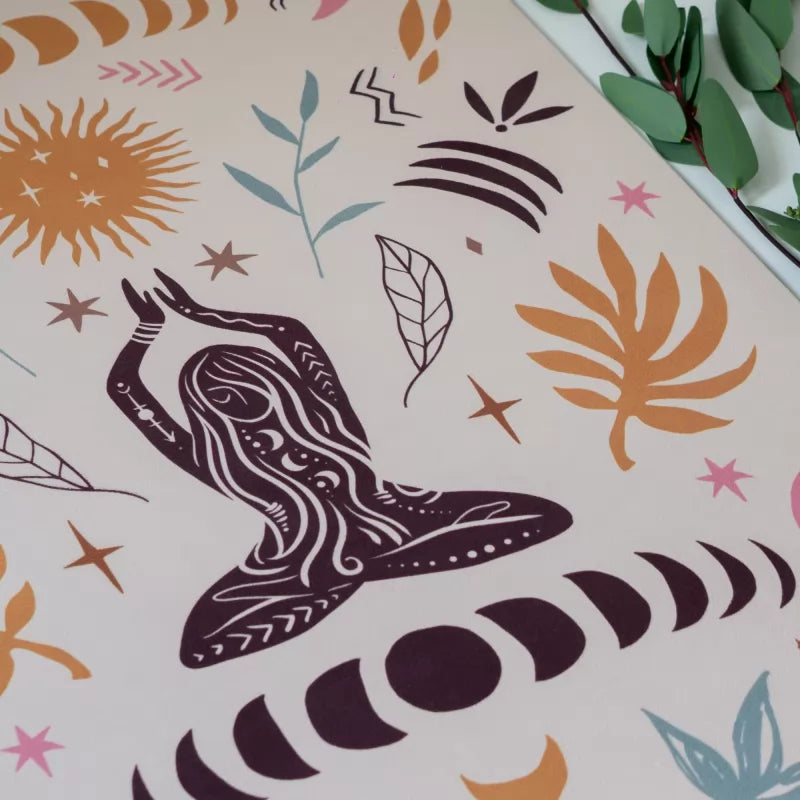 Cotton Grip Yoga Mat