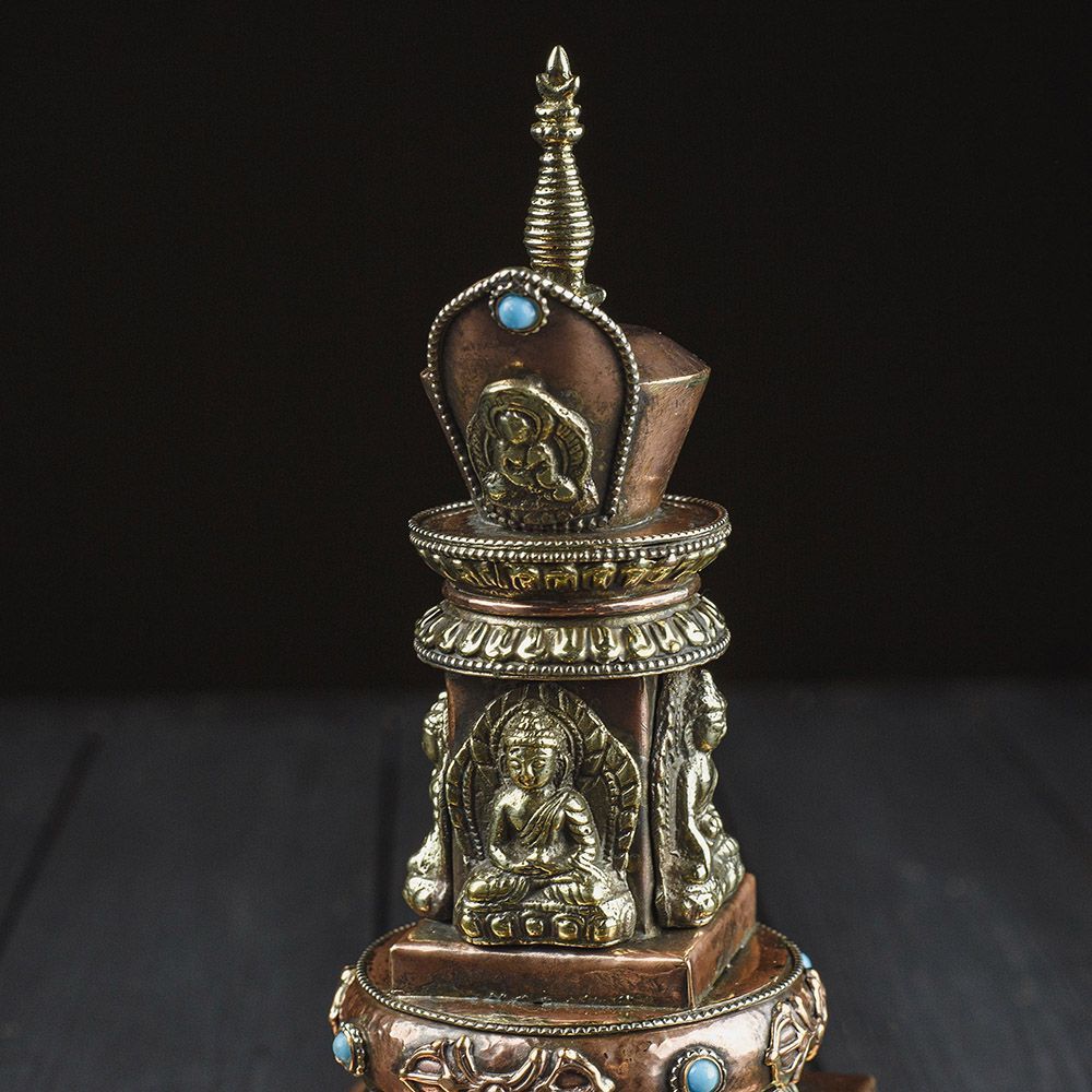 Buddhist Stupa Incense Holder