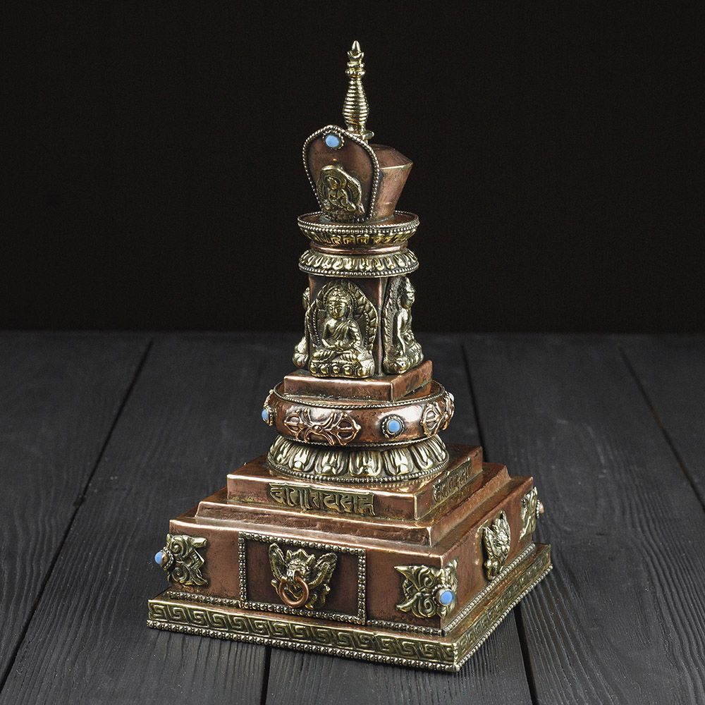 Buddhist Stupa Incense Holder